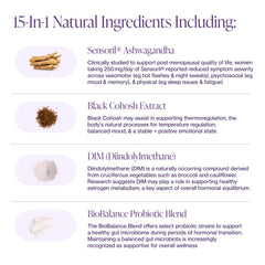 Pure Micronutrients menopause daily routine scene suggests steady energy