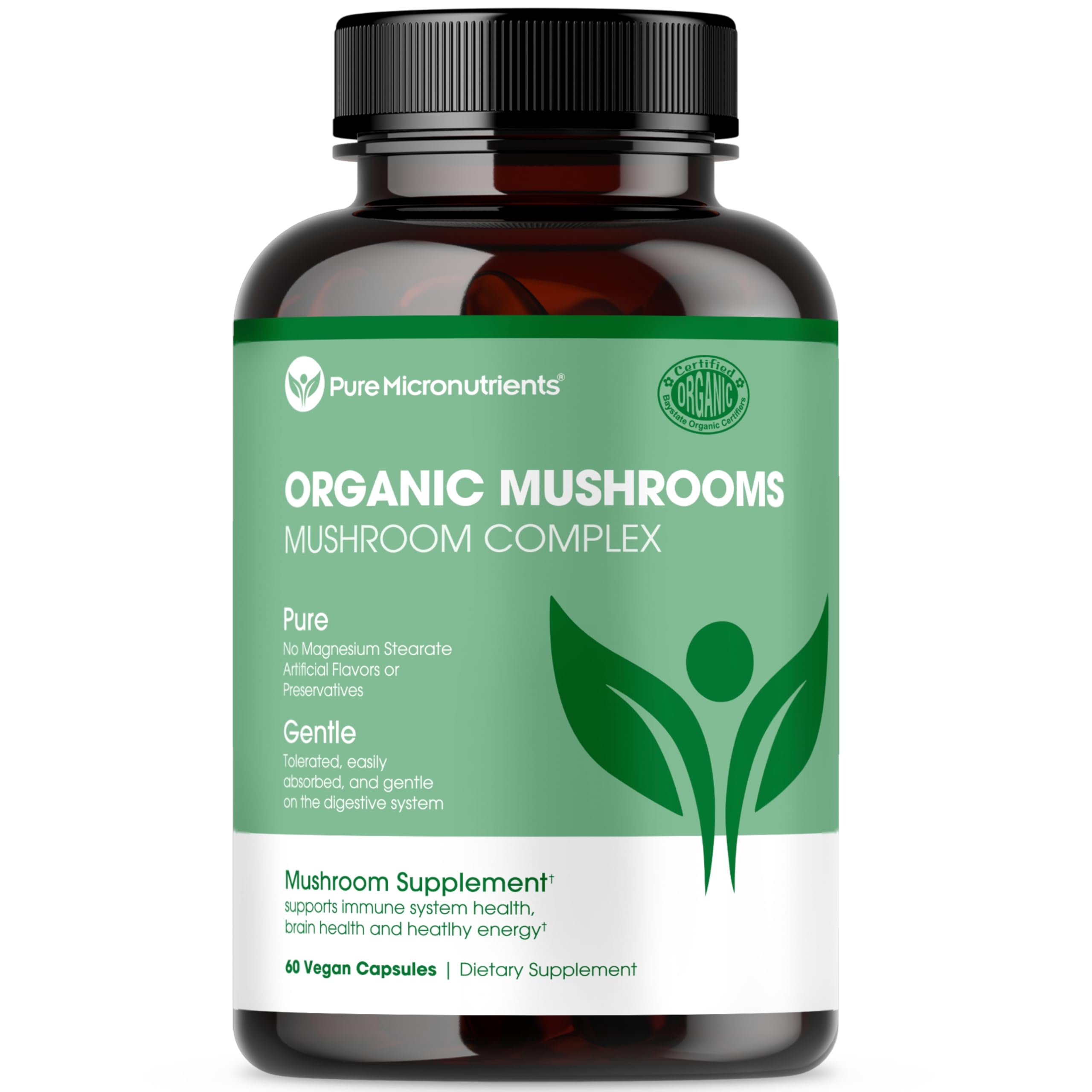 Pure Micronutrients bottle on a wooden table for daily immune and energy support