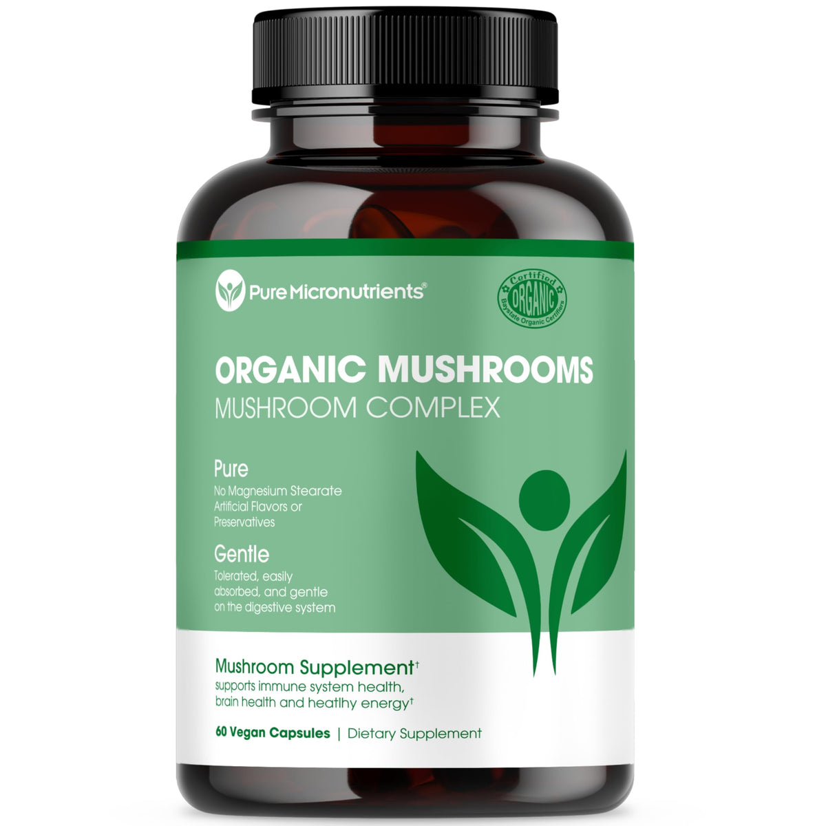 Pure Micronutrients bottle on a wooden table for daily immune and energy support