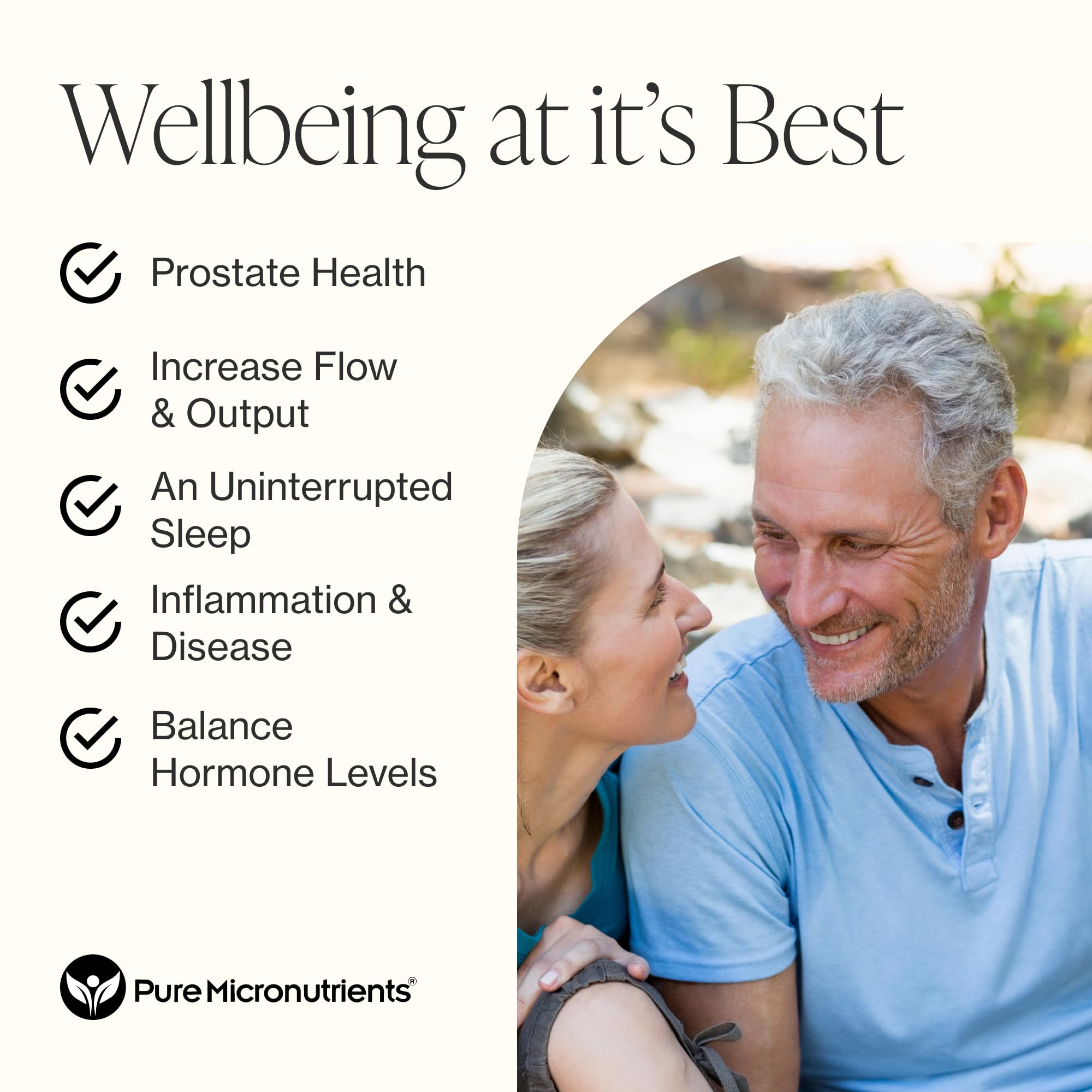 Pure Micronutrients Prostate Health ingredients label close-up for transparency