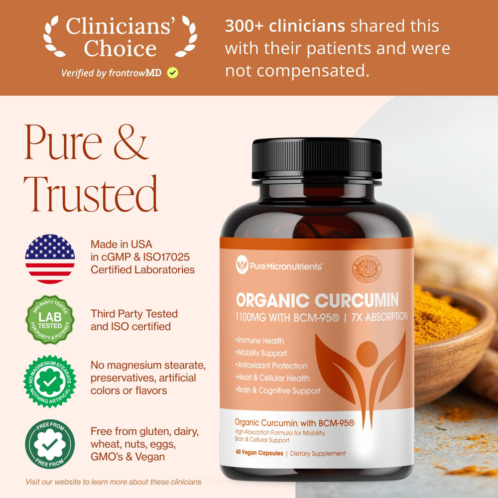Pure Micronutrients third-party tested label ensuring quality.