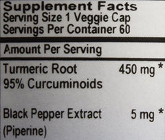 Pure Mountain Botanicals capsules in hand for daily use.