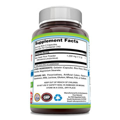 Label close-up highlights non-GMO gluten-free and USA-made attributes.