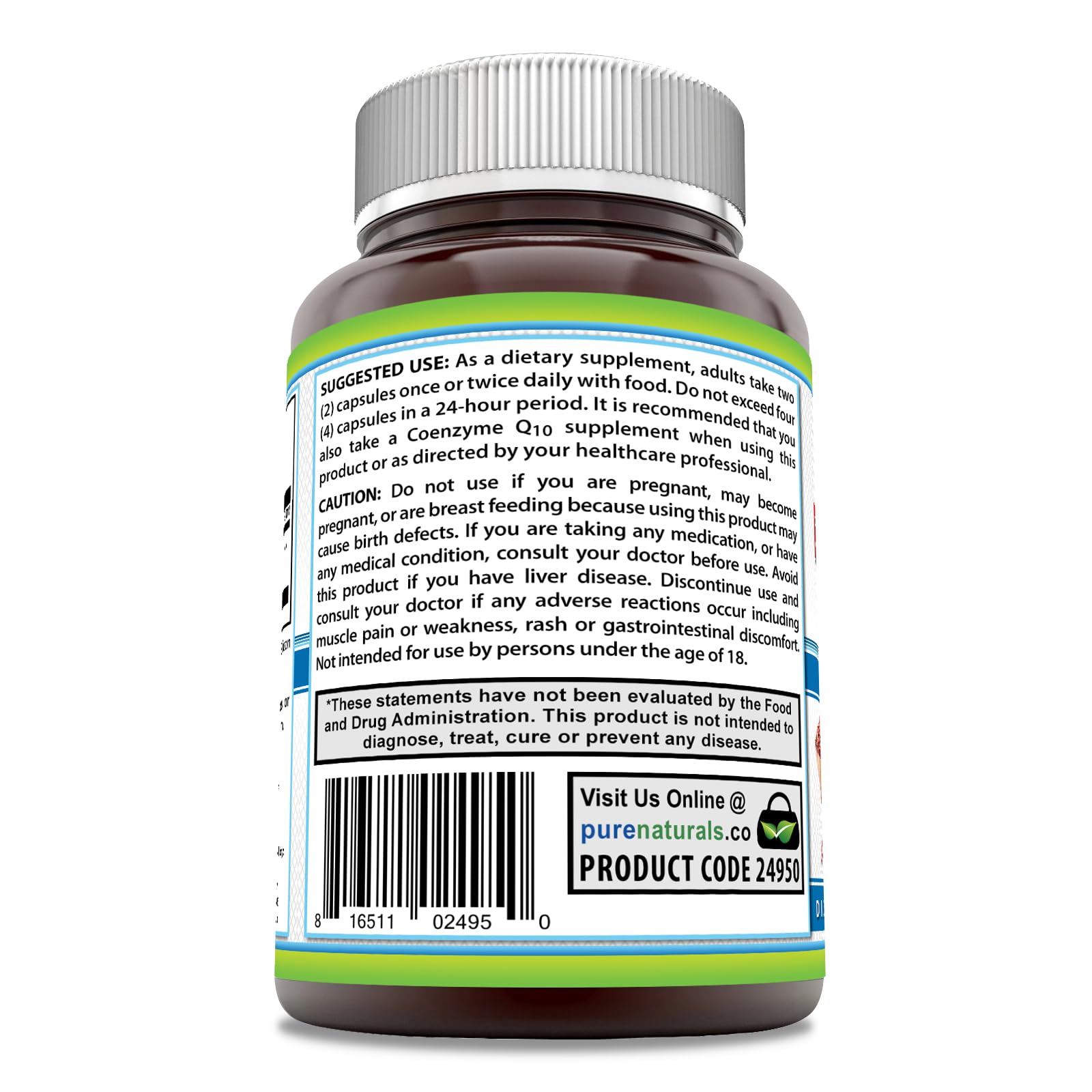 Close-up of softgels featuring CoQ10 blend for convenient daily supplementation.