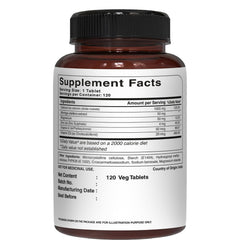 Pure Nutrition Natural Treasures Ultra Calcium bottle artwork with magnesium and zinc notes
