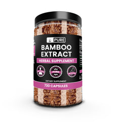 Pure Original Bamboo Extract capsules for daily use and purity
