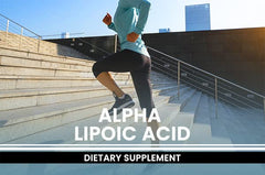 Closeup of Pure Original Ingredients Alpha Lipoic Acid capsule texture and clarity