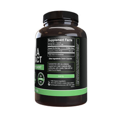 Amla extract capsules being poured for easy daily dosing.