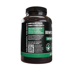 Pure Original Ingredients Benfotiamine capsule closeup highlights pure, additive-free capsules.