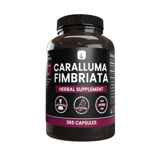 Pure Original Ingredients Caralluma Fimbriata bottle, pure single-ingredient capsules for daily use
