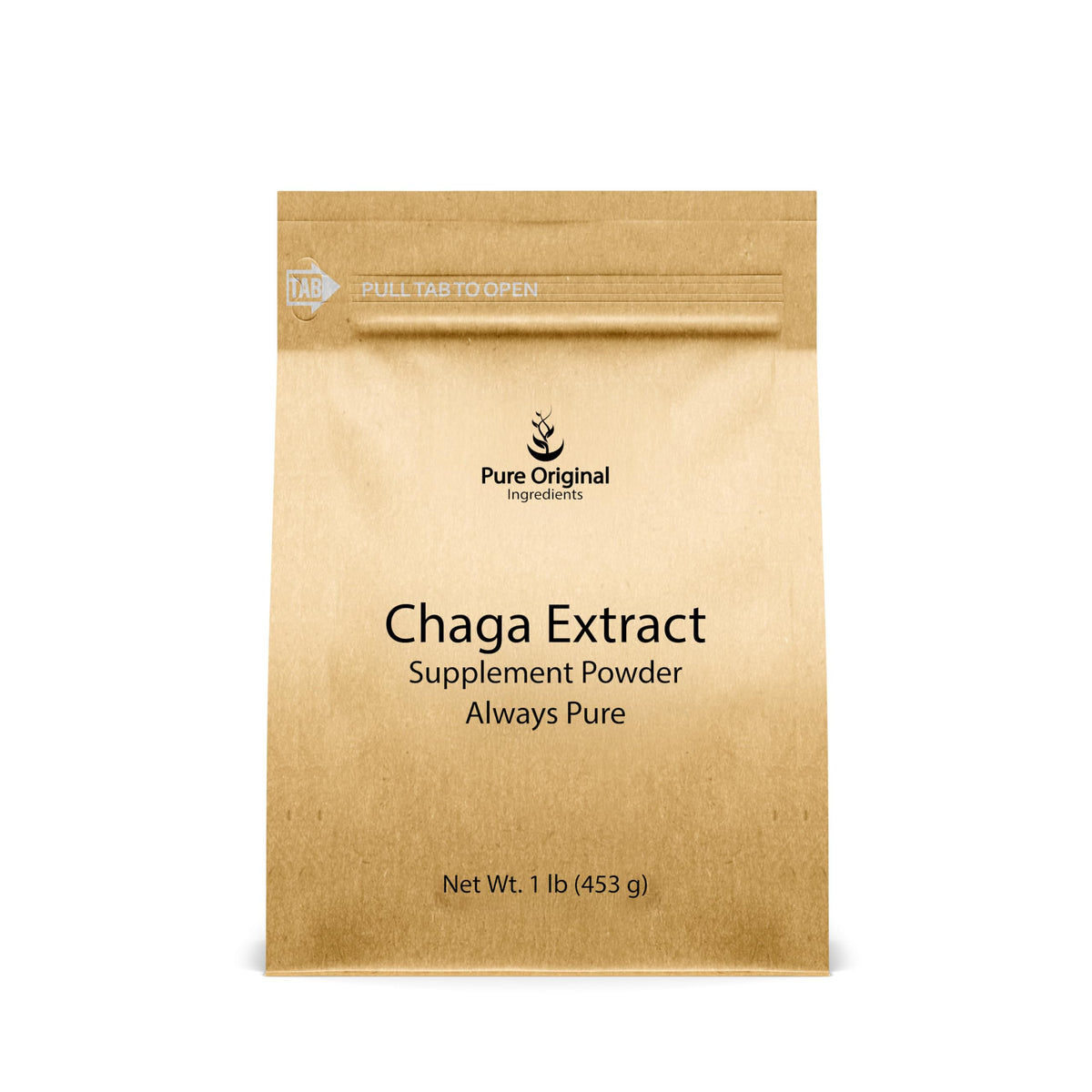 PURE ORIGINAL INGREDIENTS Chaga extract powder 1lb – pure powder for daily routines.