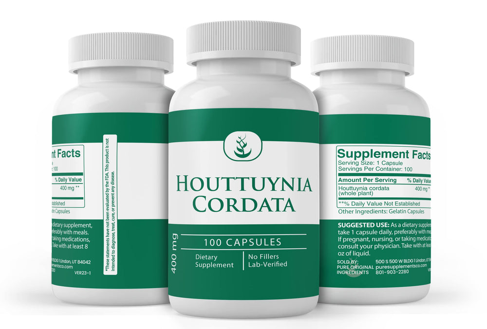 Label close-up on Pure Original Ingredients product for easy identification.