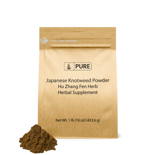 Pure Original Ingredients Japanese Knotweed powder in jar for everyday wellness