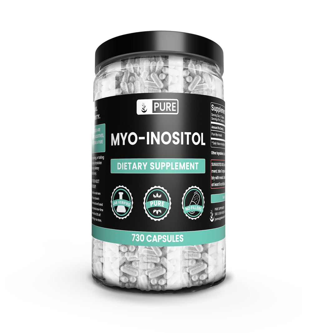 Pure Original Ingredients Myo-Inositol bottle for daily purity and ease