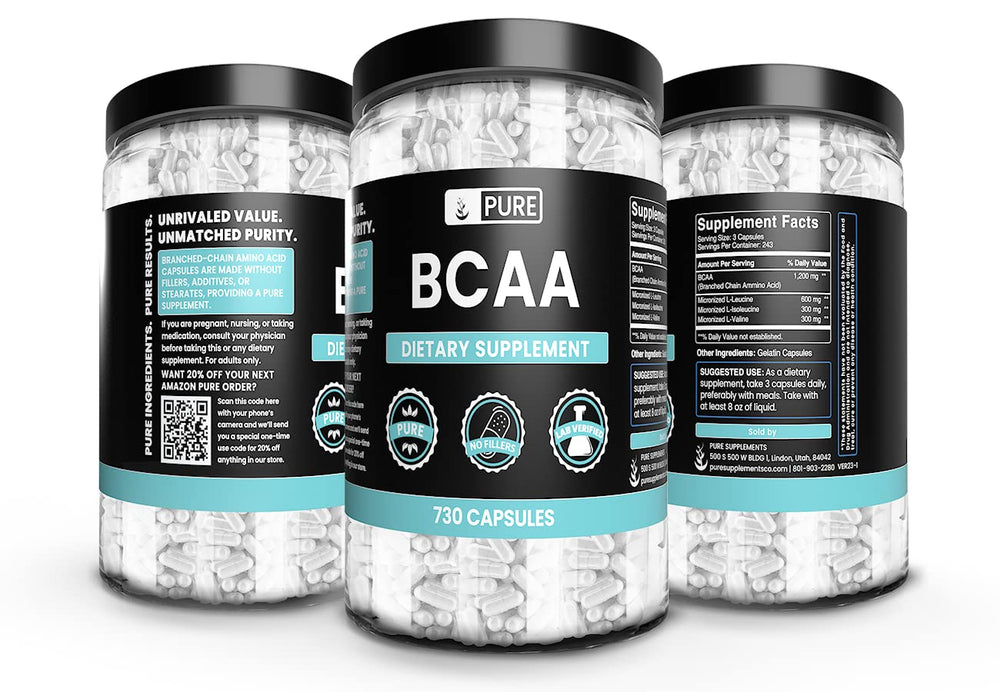 Pure Original Ingredients label shows no fillers for a clean supplement routine.