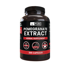 PURE ORIGINAL INGREDIENTS Pomegranate Extract bottle for daily natural antioxidant support.