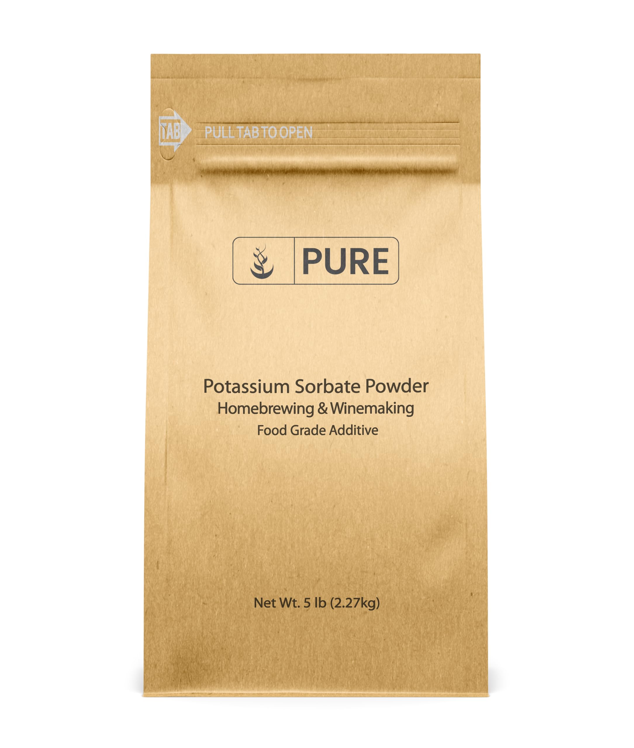 Pure Original Ingredients potassium sorbate 5lb bag for beverage preservation