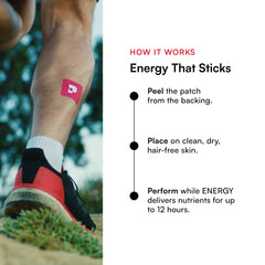 Pure Patch Energy Patch caffeine and CoQ10 visual emphasizes daytime energy.