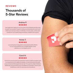 Pure Patch Energy Patch daily-use routine provides brief energy boosts.