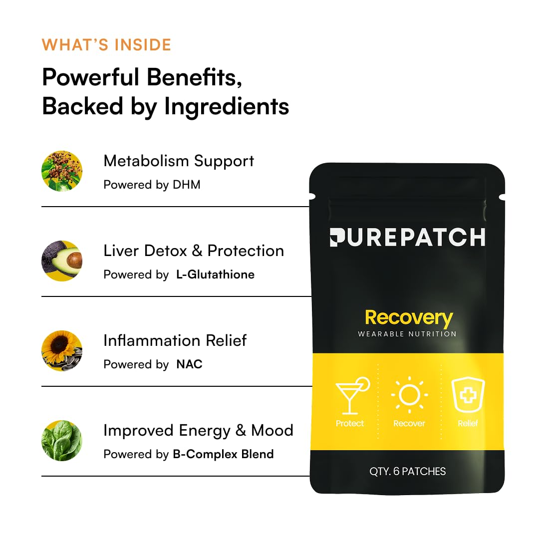 Pure Patch Recovery Patch skin-friendly adhesion close-up.
