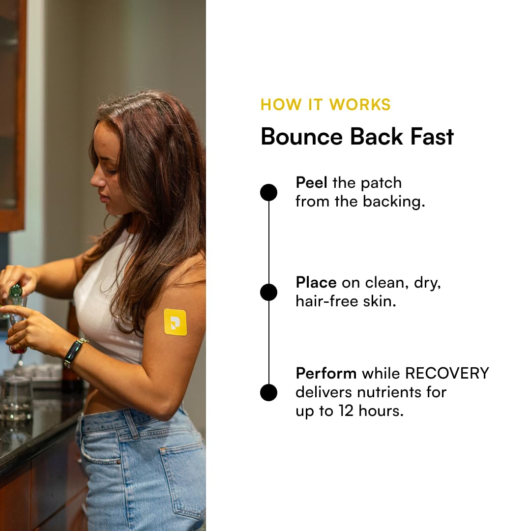 Pure Patch Recovery Patch packaging shows 30-count box.