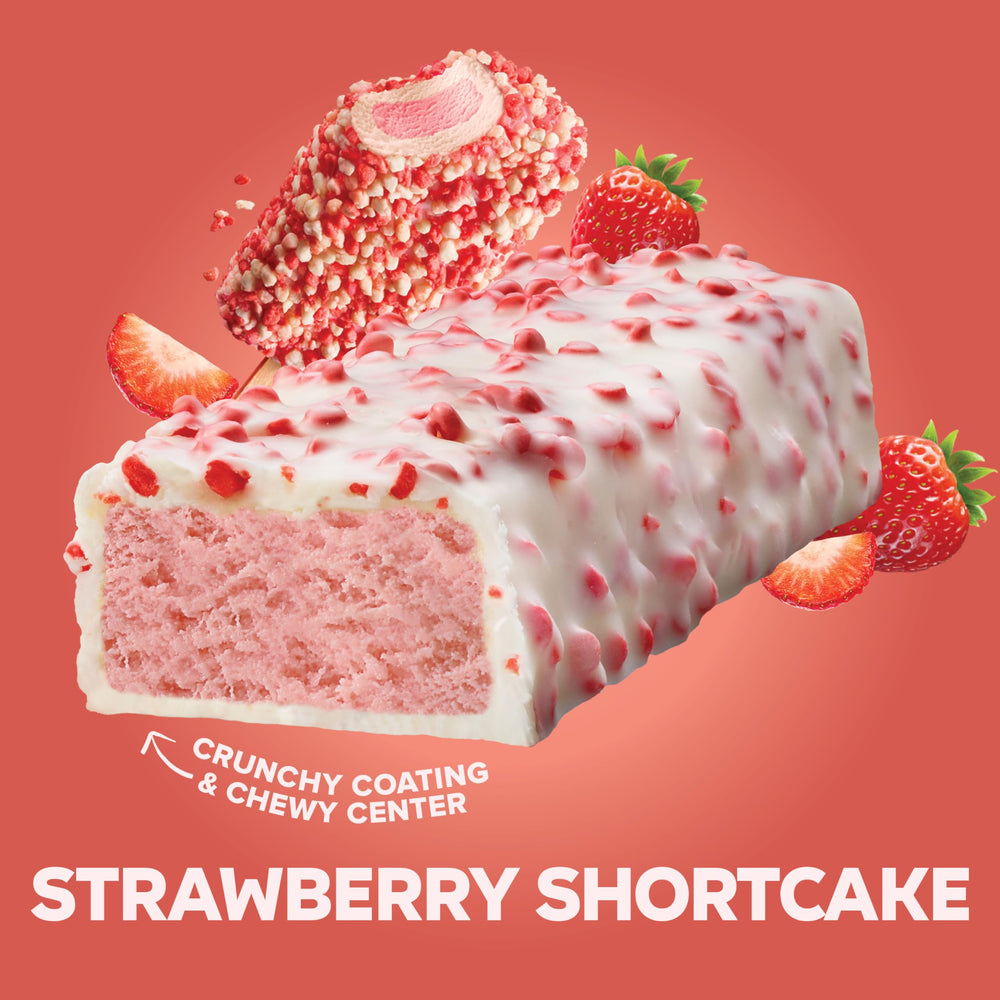 Pure Protein AMMMAZE bars with strawberry shortcake flavor deliver dessert-like taste on the go.
