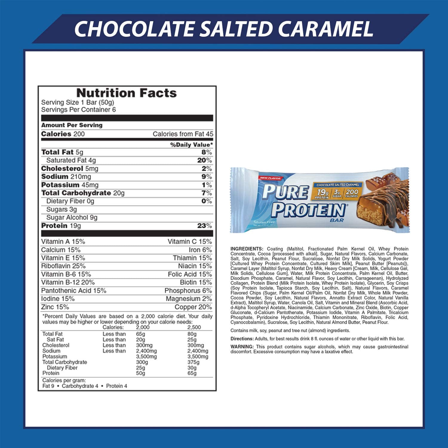 Pure Protein bar on desk during work for sustained focus and ease