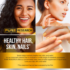 Pure Research Biotin Collagen serving suggestion for consistent beauty routines