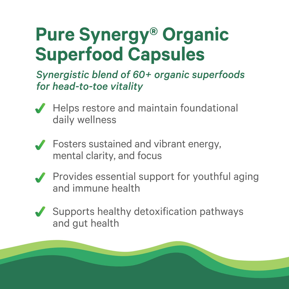 PURE SYNERGY bottle with water for daily use