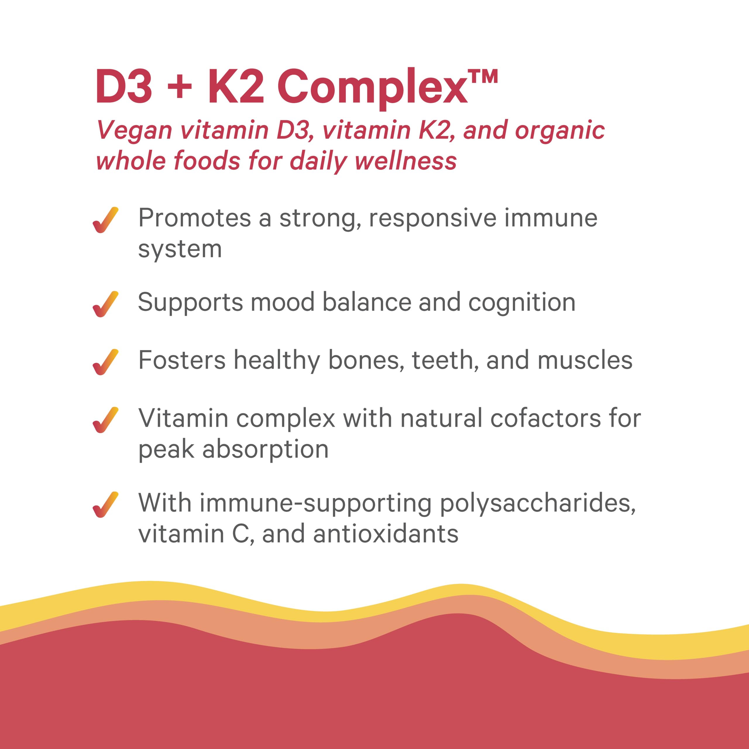 Pure Synergy D3 K2 highlighting algae-derived D3 and vegan K2