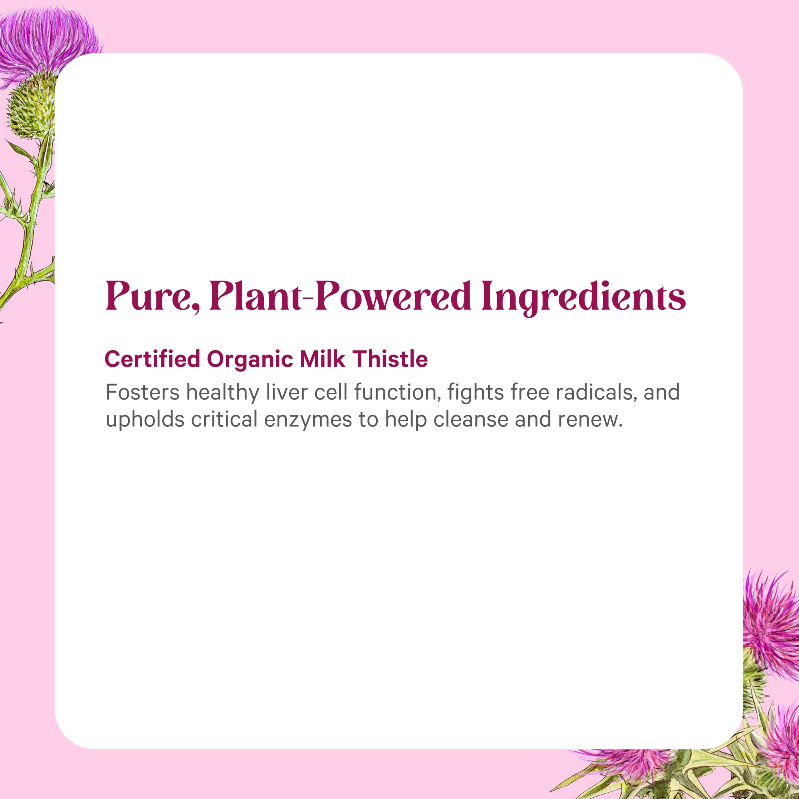 Pure Synergy packaging emphasizes sustainability and eco-friendly design