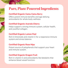 Pure Synergy Pure Radiance C powder dissolving in water for a refreshing drink