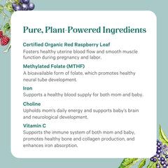 Pure Synergy PureNatal vegan and gluten-free icons emphasize dietary inclusivity.