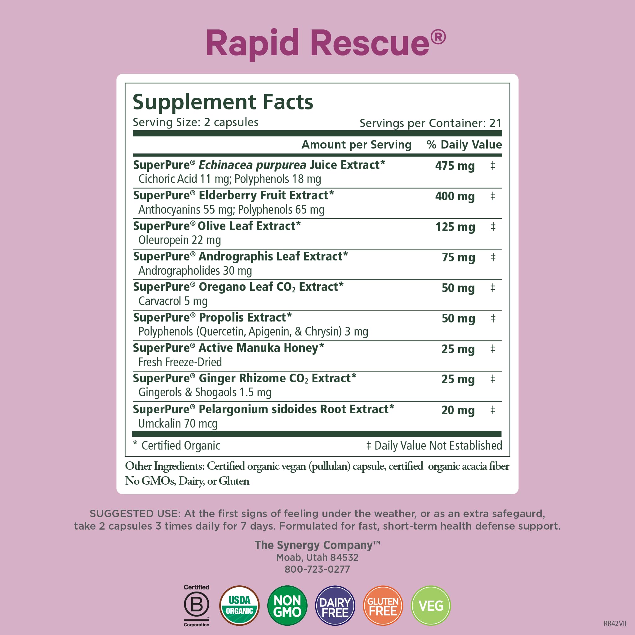 Capsules close-up highlighting herbal blend for daily wellness