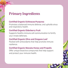 Label close-up communicates purity and non-GMO vegetarian formulation