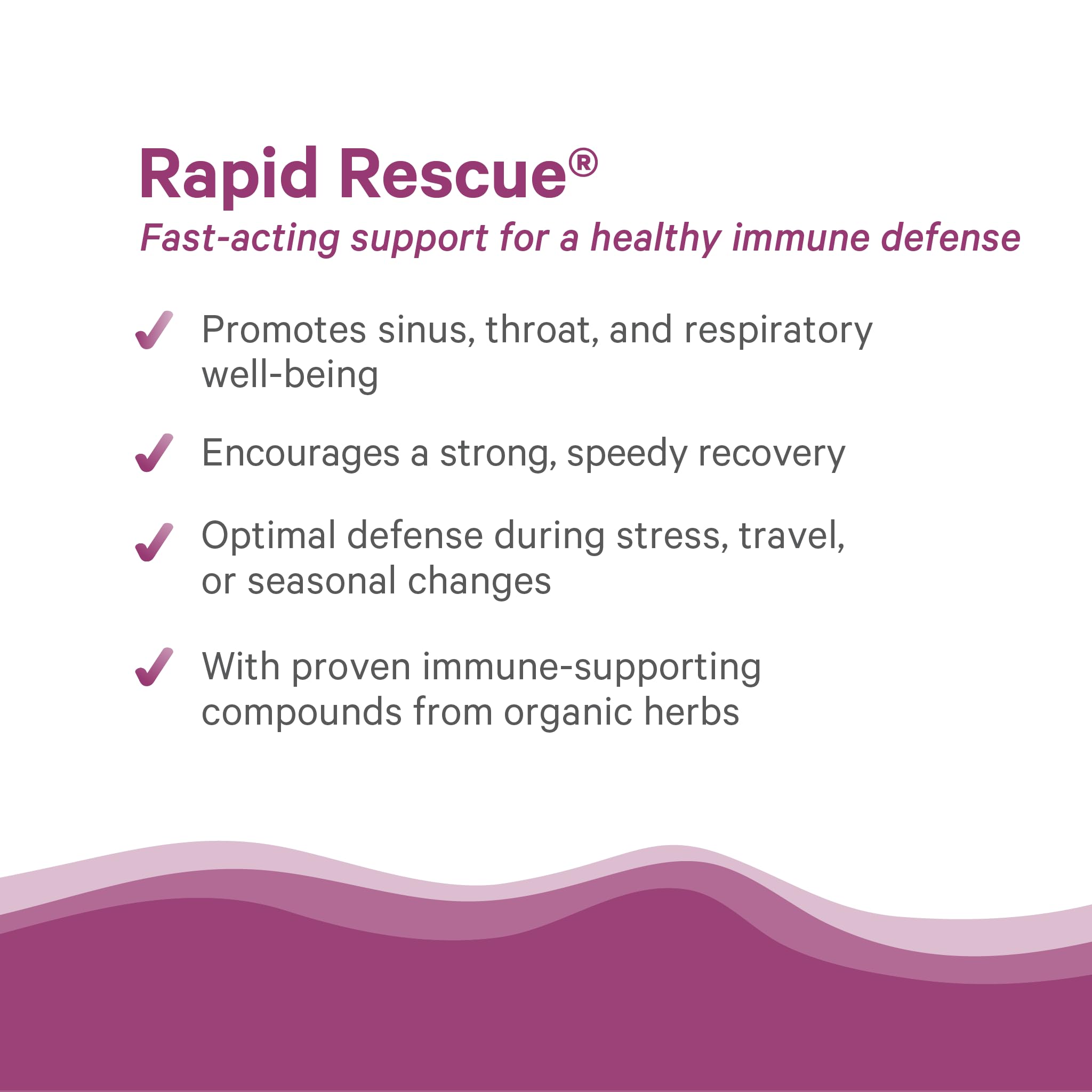 Travel-pack shot emphasizing lightweight, travel-ready immune defense