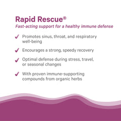 Travel-pack shot emphasizing lightweight, travel-ready immune defense