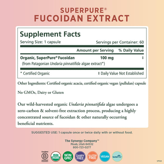 Pure Synergy capsules ready for daily use with potential immune and digestion benefits.