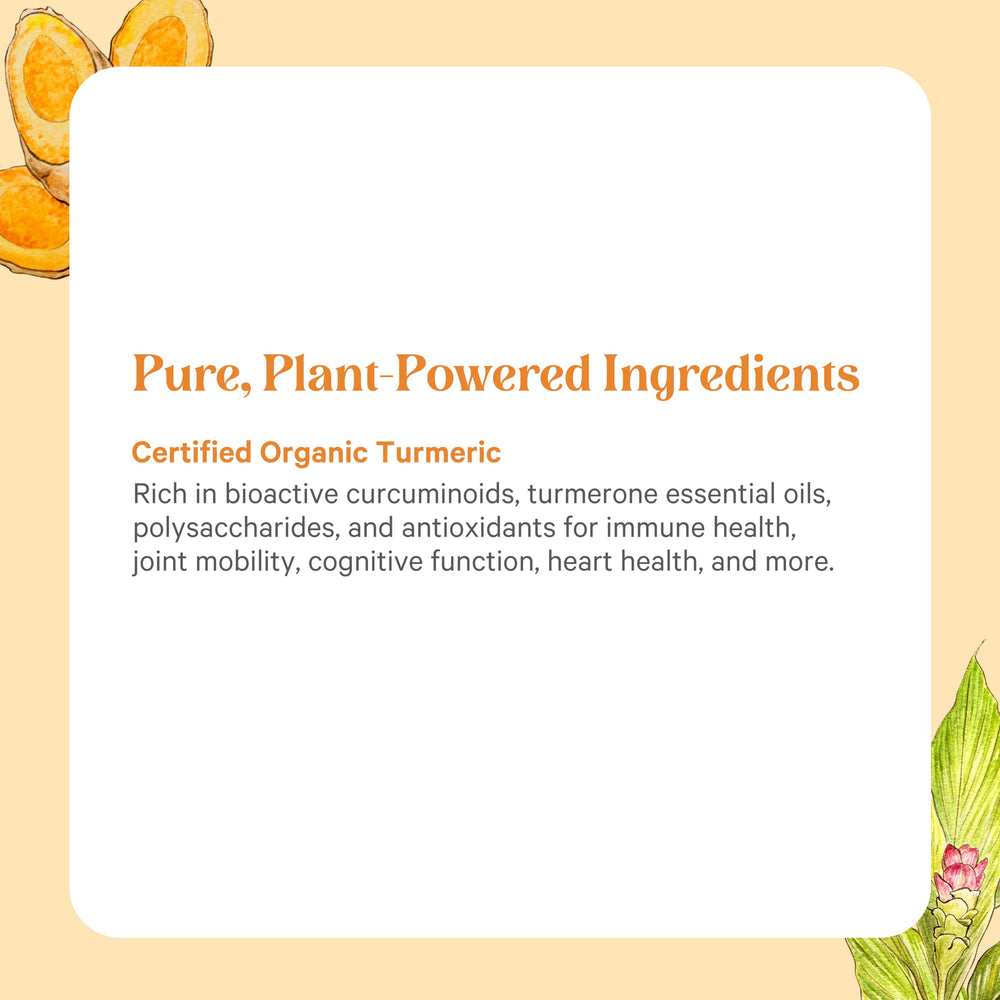Pure Synergy vegan symbol highlighting plant-based formulation.