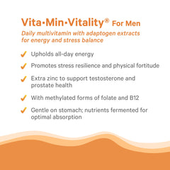 Vita·Min·Vitality adaptogens blend designed for resilience