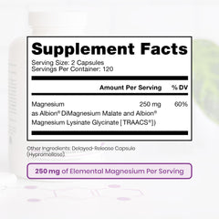 Pure Therapro Rx Optimum Lysinate Glycinate delivers high absorption.
