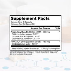 Pure Therapo Rx Power Probiotic 100B capsules ready to swallow on the go
