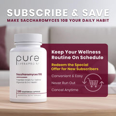 Pure TheraPro Rx probiotic capsules closeup showing clean, gluten-free formula for daily use