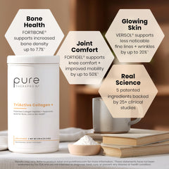 Liposome Vitamin C included in TriActive Collagen Plus for enhanced nutrient delivery.
