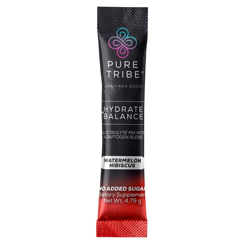 Pure Tribe active scene with athlete drinking hydration after training.