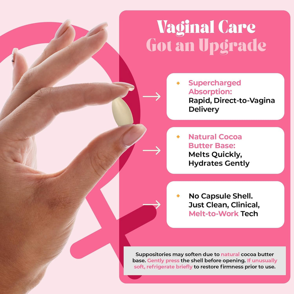 PURE WOMAN ingredients hyaluronic acid and boric acid for hydration and balance