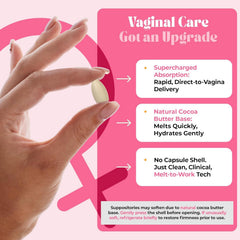 PURE WOMAN ingredients hyaluronic acid and boric acid for hydration and balance