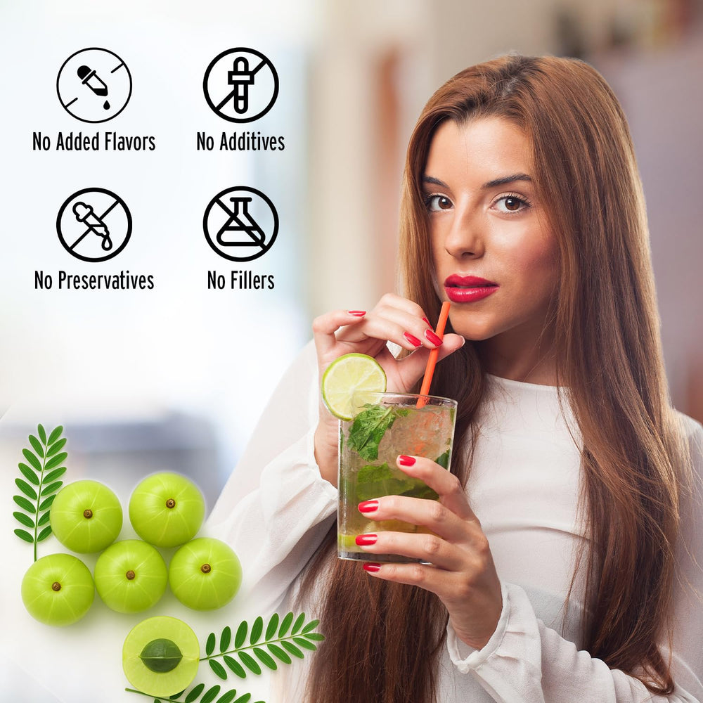 PureAyurbliss amla powder poised for digestive-friendly daily rituals