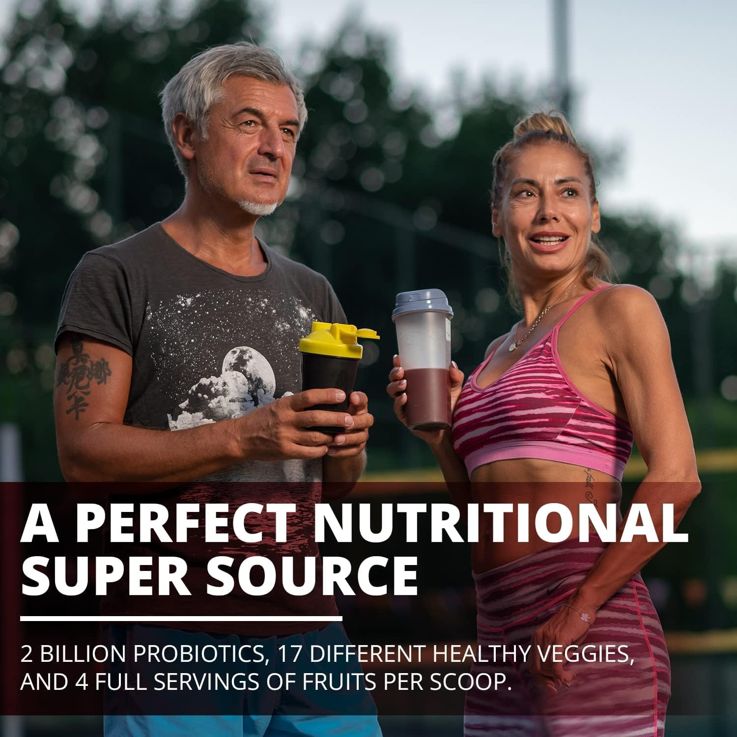 Shake glass featuring rich chocolate flavor ideal for daily nutrition.