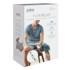 Pure Enrichment PureRelief machine washable fabric for easy care after use.